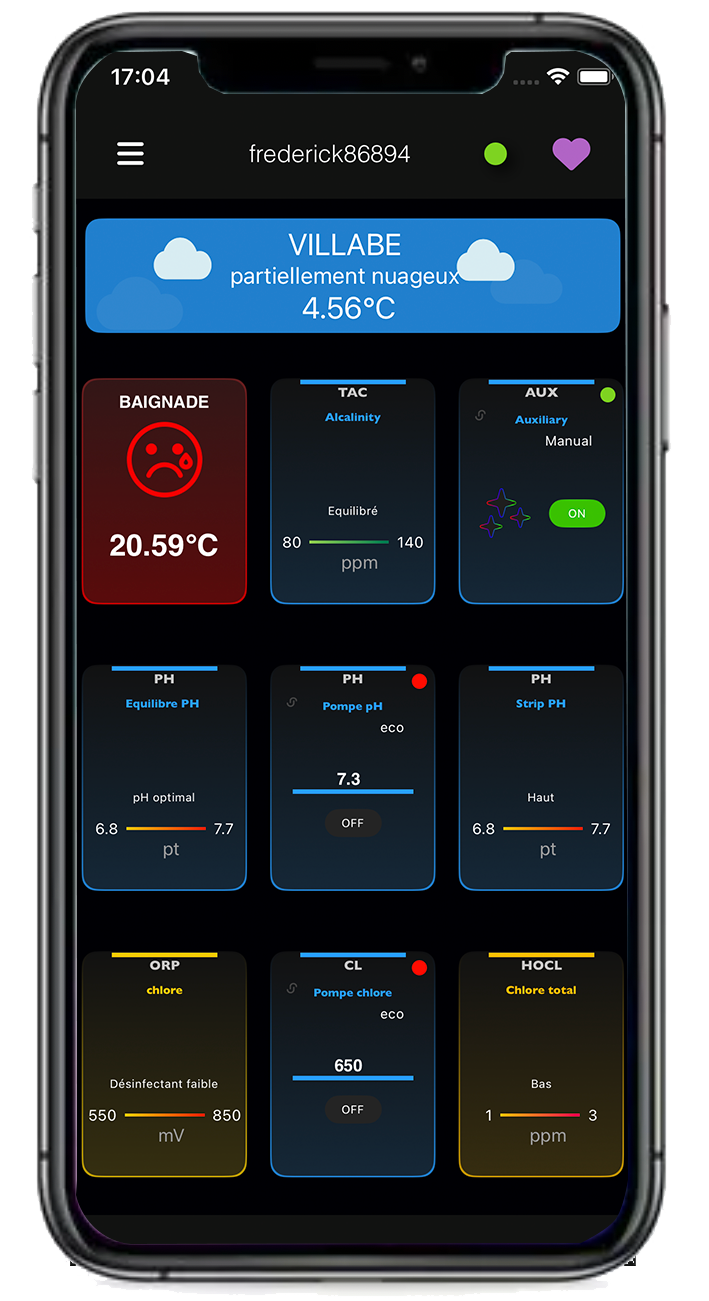 application pour piloter Maestro